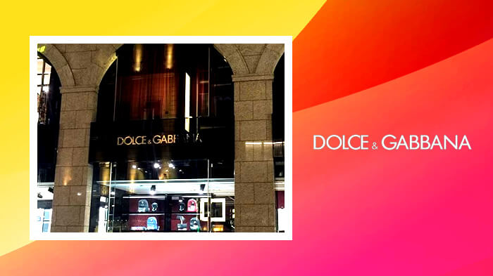 銀座　ドルガバ　DOLCE&GABBANA